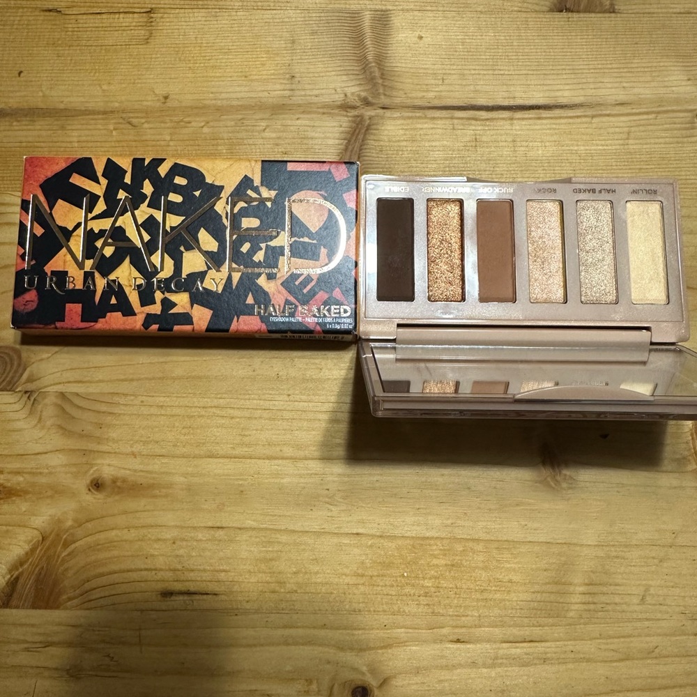 NIB Urban Decay Half Baked Pallet